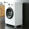 Pads para pies de lavadora, pads amortiguadores para refrigerador de electrodomésticos, soportes elevadores móviles pequeños antideslizantes antivibración