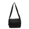Nova bolsa tiracolo 2026 cor sólida, bolsa de ombro, bolsa feminina casual leve com múltiplos bolsos Ruiying, bolsa de tecido versátil e resistente à sujeira