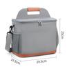 Bolsa térmica outdoor transfronteiriça camping portátil tecido Oxford espessado folha de alumínio bolsa de gelo crossbody lancheira bolsa térmica