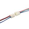 Conector de carro 6.3 conector 4p terminal macho e fêmea de carro com plugue de fio soquete 4 posições 4 furos