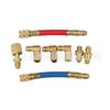 Conector de conversão multiuso para refrigeração de carro, 8 peças, conector de conversão multiuso CH-138