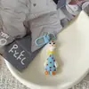 Llavero Divertido Peculiar de Ganso Grande Colgante Lindo Feo de Pato Dibujos Animados Color Dopamina Accesorios para Bolsos Regalos