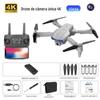 E99 controle remoto transfronteiriço drone fotografia aérea HD câmera dupla de três lados prevenção de obstáculos aeronaves de controle remoto K3pro brinquedo dobrável