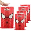 Película nacarada transfronteriza PE tema princesa araña carreras bolsa de regalo de plástico para cumpleaños infantil bolsa de regalo de recuerdo