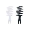 Pente Retrô de Cabeça de Óleo Transfronteiriço Pente de Alisamento Dupla Face para Homens Pente de Dentes Largos Pente para Cabeça de Óleo Pente de Cabeleireiro de Dentes Grandes Pente com Textura