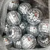 Ktv Bar Festa Decoração de Vidro Luz de Ambiente Bola Mosaico Decorações de Árvore de Natal Bola de Espelho de Vidro LED Luz