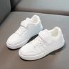 Sapatos Brancos Infantis para Meninos e Meninas, Novos Sapatos de Performance para Estudantes Primavera e Outono, Sapatos Esportivos Versáteis de Solado Macio para Crianças