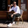 Temporada de primavera y otoño, diseño casual de moda transfronterizo europeo y americano con múltiples bolsillos, pantalones de trabajo atléticos de pierna recta, ropa para hombre, disponible para dropshipping