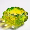 Base de Lámpara de Mantequilla, Lámpara de Loto de Ocho Hojas de Siete Colores, Portavelas, Lámpara Eterna, Lámpara de Ofrenda, Lámpara de Buda, Lámpara de Aceite de Templo, Recipiente para Lámpara