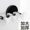 Batente de porta sem furação, nova almofada de silicone anti-colisão para maçaneta, dispositivo de bloqueio de porta para banheiro e quarto de casa, batente de porta com amortecimento