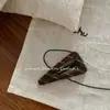Pinza para el pelo de tejido de lana sarga estilo nuevo 2026 coreana, Pinza de moda y de alta gama para flequillo, Pinza lateral, Accesorio para el pelo infantil