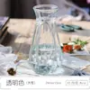 Vaso Vidro Transparente Sala de Estar Arranjo de Flores Escandinavo Hidropônico Bambu Rico Moderno Simples Garrafa de Flor Seca Cultura em Água Rabanete Verde Grande