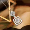 Collar de Cao Shi de Alta Gama para Celebridades, Best-Seller en Amazon para Mujeres, Gargantilla Geométrica de Lujo Ligero a la Moda, Venta Directa del Fabricante