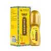 Óleo de Osso Dourado Osso de Cobra Cinco Venenos com Bola de Rolar Massagem Aquecimento Óleo Essencial Líquido Penetrante Ósseo Picc para Pescoço, Ombro, Cintura, Articulações das Pernas e Líquido para Moxabustão