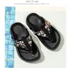 Chinelos Infantis 2026 Verão Estilo da Moda Sandálias Slip-On Fofas para Bebês Meninas Sandálias de Dedo da Moda