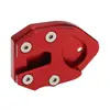 Adecuado para Sanyang MAXSYM TL500 TL508 soporte para pie de aleación de aluminio modificado para ampliar el soporte lateral del asiento la almohadilla del pie del soporte lateral