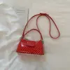 Bolso de Lunares Estilo Coreano para Mujer 2026 Verano Nuevo Moda Ins Bolso de Axila Bolso de Hombro Cruzado Simple