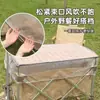 Mantel Desechable para Mesa de Picnic para Acampar al Aire Libre, con Cordón Elástico, Engrosado, Impermeable y a Prueba de Aceite Cubierta para Mesa de Camping