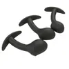 C586 Massageador Anal para Homens e Mulheres, Plug Anal de Silicone Líquido, Massageador de Próstata, Estimulador do Ponto G para Mulheres, Portátil para Uso Externo, Produto Adulto
