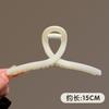 Pinza para el pelo de celebridad de internet para primavera y verano, nuevo clip grande de tiburón, pasador para cabello con mucho volumen, pinza simple para la parte posterior de la cabeza, accesorios para el cabello, tocado