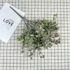 Manojo Simulado de Plantas Verdes, Hierba de Pimienta, Arreglos Florales de Boda, Flores Artificiales, Flores de Plástico, Decoración para el Hogar y el Hotel