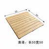 Madeira Maciça Banheiro Antiderrapante Tapete de Pé de Madeira Vaso Sanitário Anticorrosão Piso de Madeira Absorção de Água Pedal de Pé Degrau de Entrada Pedal de Pé
