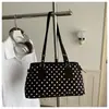 Bolsa de Bolinhas para Mulheres 2026 Nova Tendência Passeio de Primavera de Alta Qualidade para o Trabalho Bolsa de Ombro Versátil Exquisita Bolsa de Braço
