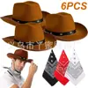 En stock Fábrica Velo de Corona Blanca Sombrero de Vaquero Colgante Temporada de Bodas Velo de Dama de Honor Sombrero de Vaquero Rosa Colgante