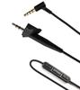 Cable de audio compatible con auriculares BOSE AE2 AE2i, cable de control de audio, cable de doble cabezal de 3,5 mm, cable auxiliar.
