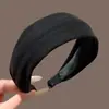 2026 Nuevo Estilo Diadema de Mujer Plisada de Ala Ancha Sensación de Alta Gama Cubre la Parte Superior del Cráneo Hace que la Cara se Vea Más Pequeña Cubre la Raya del Cabello Pinza para el Cabello Accesorio para el Cabello