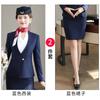 Primavera novo terno de roupa de trabalho saia roupa de aeromoça recepção de hotel loja de casamento macacão terno feminino terno de três peças