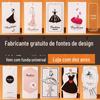 Etiquetas Penduradas para Roupas Femininas, Etiquetas Penduradas Simples de Alta Qualidade, Logotipo Universal para Roupas, Design Gratuito Etiquetas Personalizadas para Loja de Roupas