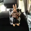 Lixeira de carro tubo de armazenamento frontal de carro guarda-chuva de carro bolsa pendurada no banco do passageiro suprimentos para carro carro dois em um