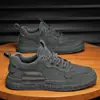 Novos Sapatos de Trabalho e Proteção para Canteiro de Obras de Primavera e Outono para Homens Antiderrapantes Esportivos Casuais Tendência Homens