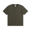 Camiseta Cilíndrica para Hombre Estilo Americano de Peso Pesado, Algodón Puro 230g, Corte Holgado Base, Marca de Moda, Verano