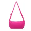 Bolso Cruzado Nuevo de Rejilla de Diamantes para Mujer de Gran Capacidad Bolso de Lona para Estudiante para Clase Viaje Otoño Versátil Simple Suave Bolso de un Solo Hombro