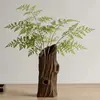 Novo suporte para arranjo de flores em formato de árvore de Natal impresso em 3D para sala de chá e mesa de estudo, decoração simples de Natal