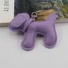 Estoque de Fábrica Bolsa para Filhote com Enchimento de Algodão Pingente Moda Criativa Couro PU Pingente Chaveiro de Carro para Filhote Telefone
