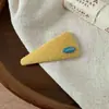 Pinza Triangular para Cabello Color Block Estilo Coreano, Pinza Dulce y Versátil para Flequillo, Pinza para el Cabello de la Frente para Mujer, Pasador Lateral, Nuevo Accesorio para el Cabello