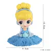 Decoraciones para Pastel del Día del Niño Adornos Topper de Cumpleaños Accesorios Inserts de Repostería de Princesa Escena de Cumpleaños de Princesa Elsa