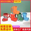 Venta al por mayor de fabricantes zapatos de arte navideño de dibujos animados Taza de cerámica de Zibo Taza de Papá Noel manualidades