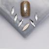 Pacote inteiro de 1440 peças atacado branco plana em forma especial diamante super brilhante pequena gota de chuva prego diamante jóias quadrado amor strass