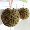 Transfronteiriço Novo Estilo Europeu e Americano Moda de Natal Bolas de Natal Enfeites de Decoração para Festa de Feriado Feitos à Mão em Tricô