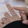 Anillo de Mariposa para Mujer, Estilo Ins de Verano con Diseño de Nicho, Anillo para Estudiante, Uso Diario en el Trayecto, Anillo Abierto Ajustable para el Dedo Índice