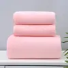 Toalla Absorbente de Secado Rápido de Terciopelo de Copo de Nieve Set de Toallas de Baño de Terciopelo de Coral Absorbente Espesado