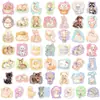 Compra direta transfronteiriça de 100 adesivos decorativos criativos de estilo fofo e fresco para journaling DIY