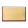 Placa de Madera con Lámina Dorada Premio Licencia de Empresa Letrero de Puerta Autorización de Franquicia Placa de Honor Placa de Premio de Madera Tienda de Publicidad Gráfica