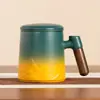 Copo de Separação de Chá Copo de Chá de Escritório Copo de Chá com Filtro de Cerâmica Copo de Chá Souvenir de Feriado de Negócios para Empresa Masculina