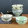 Melamina comercial tazón de ramen tienda de desayunos fideos de arroz avena tazón de arroz plástico restaurante de fideos polvo para sopa fideos estofado picante caliente tazón grande