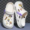 Zuecos para Hombre 2026 Estilo Nuevo Antideslizantes de Suela Gruesa Casual para Exteriores Estilo Coreano Playa de Suela Suave Zapatillas Cerradas para Hombre de Enfermera